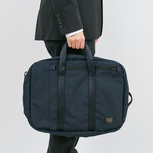 吉田カバン PORTER TENSION NAVY3WAY BRIEFCASEをレビュー！クチコミ