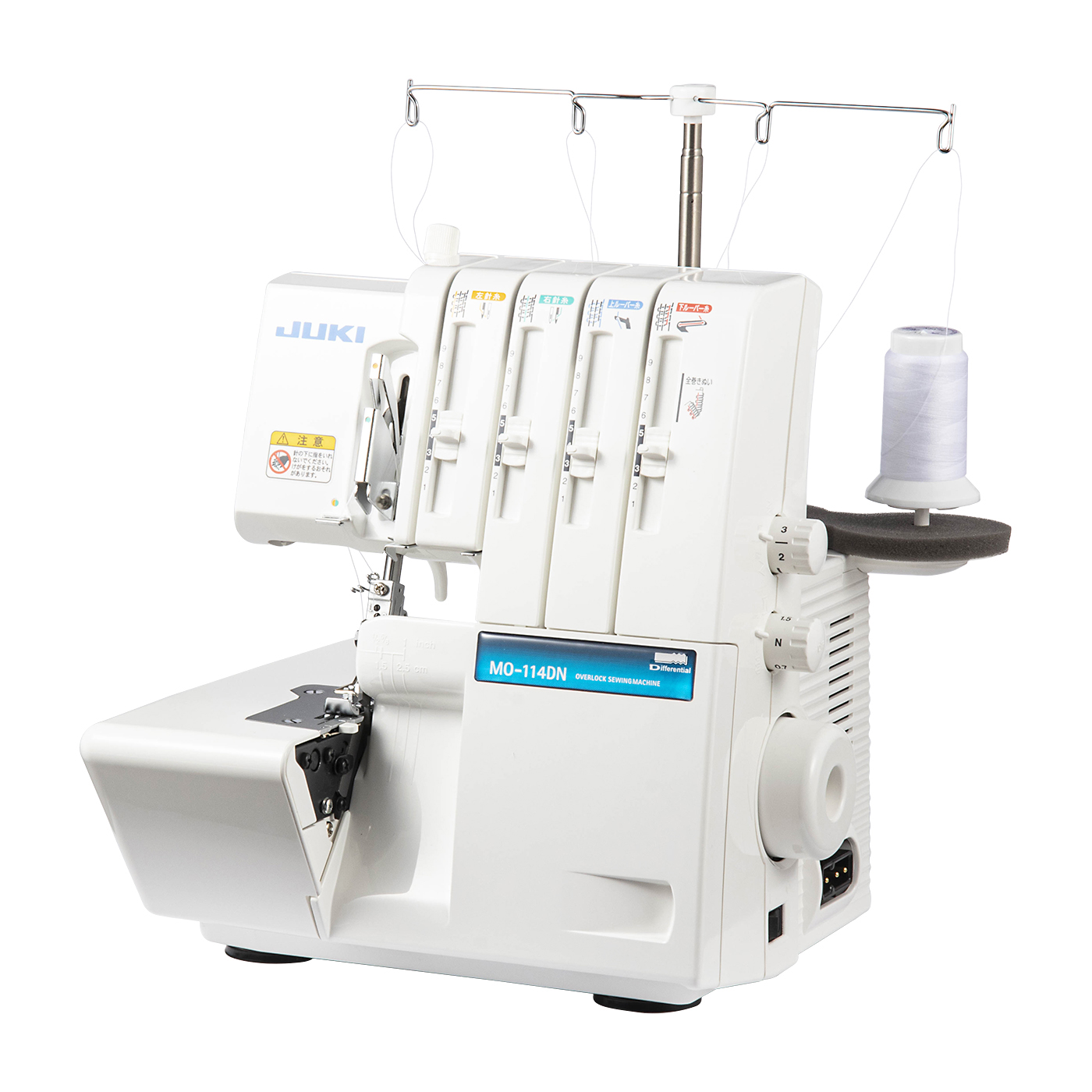 brother - 【整備済み美品】juki mo114DM ロック ミシン 本体 LEDライト 整備済み美品】juki mo114DM ロック ミシン 本体 LEDライト