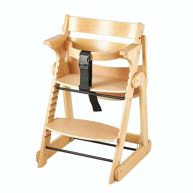 【訳あり新品未使用】日本育児　たためるスマートハイチェアⅢ 訳あり新品未使用】日本育児 たためるスマートハイチェアⅢ