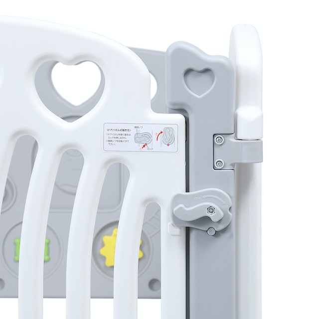 カトージ ベビーサークル 2ドア コロコロランドをレビュー