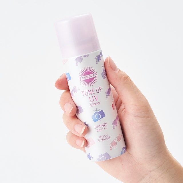 コーセー サンカット トーンアップ UVスプレーをレビュー！クチコミ