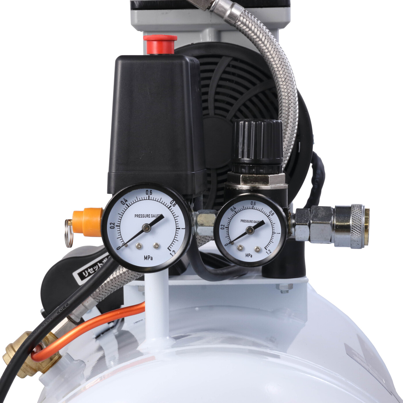 高儀 EARTH MAN 静音オイルレスエアーコンプレッサー 39L ACP-39SLBを