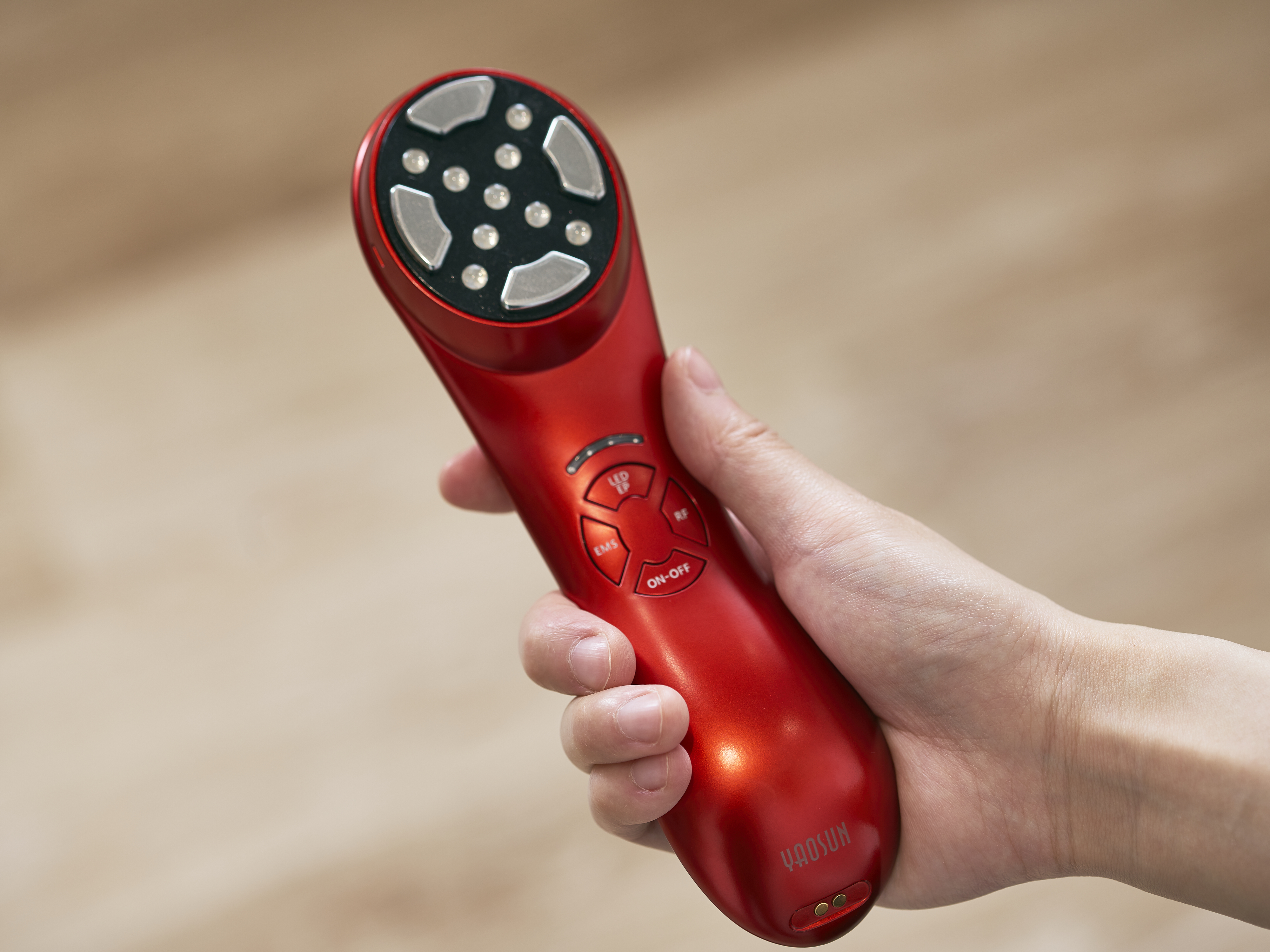 新品未開封】 ells エルス YAOSUN RFフォト美顔器 YS306-R