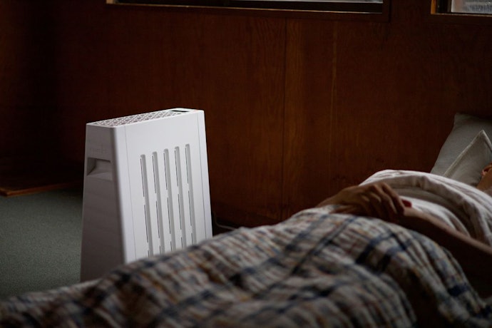 部屋の広さに合わせて消費電力を設定できる