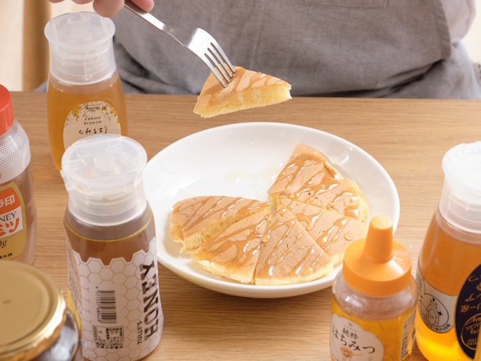 ホットケーキとの相性も良好。少量つけるだけでも満足感がある