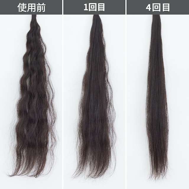 素早くストレートに仕上がる。忙しい朝も使いやすい