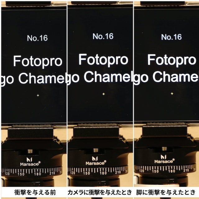 ブレは微小。拡大してようやく気がつく程度