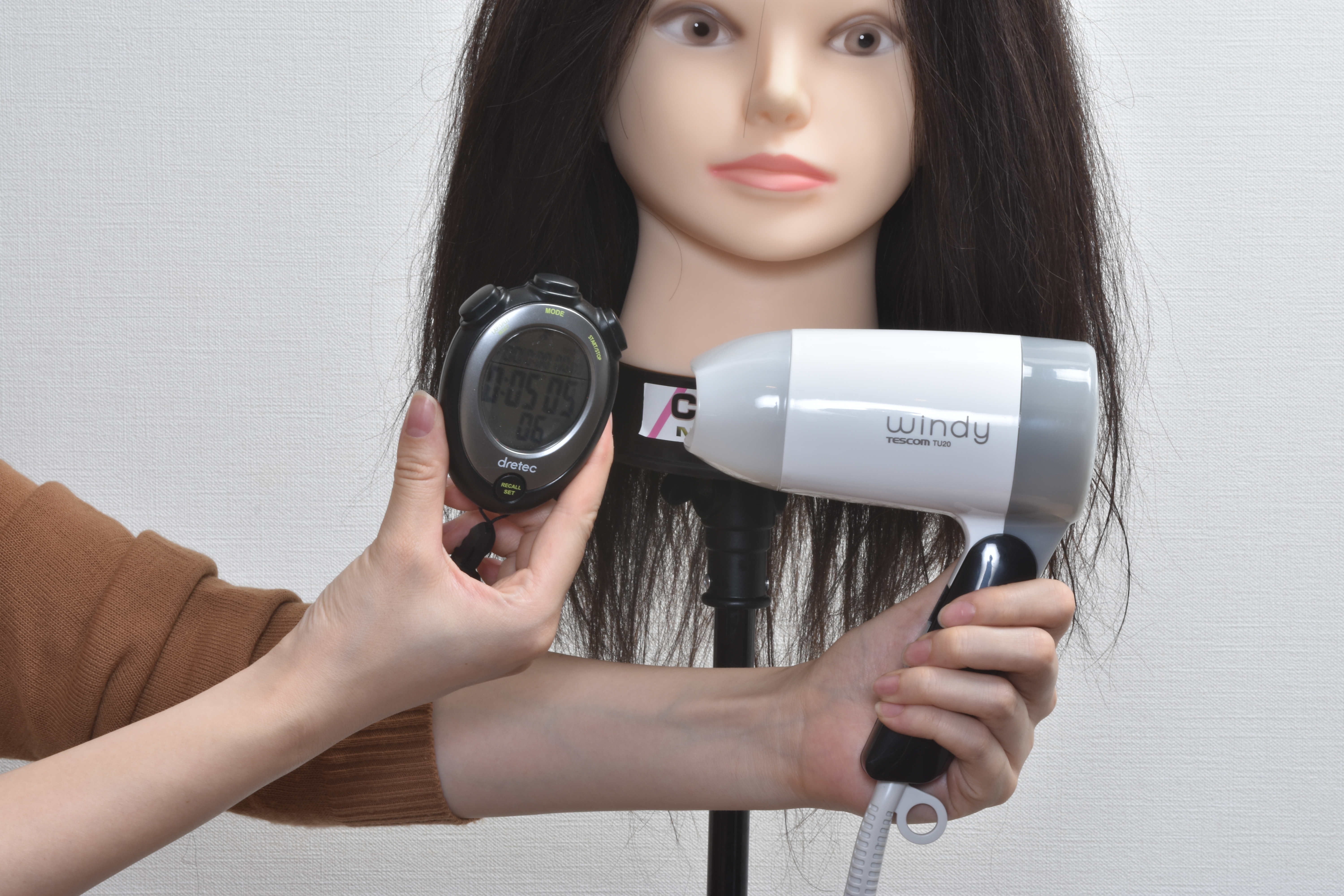 新登場 テスコム TESCOM ドライヤー カールタイプ windy グレー TS20-H qdtek.vn