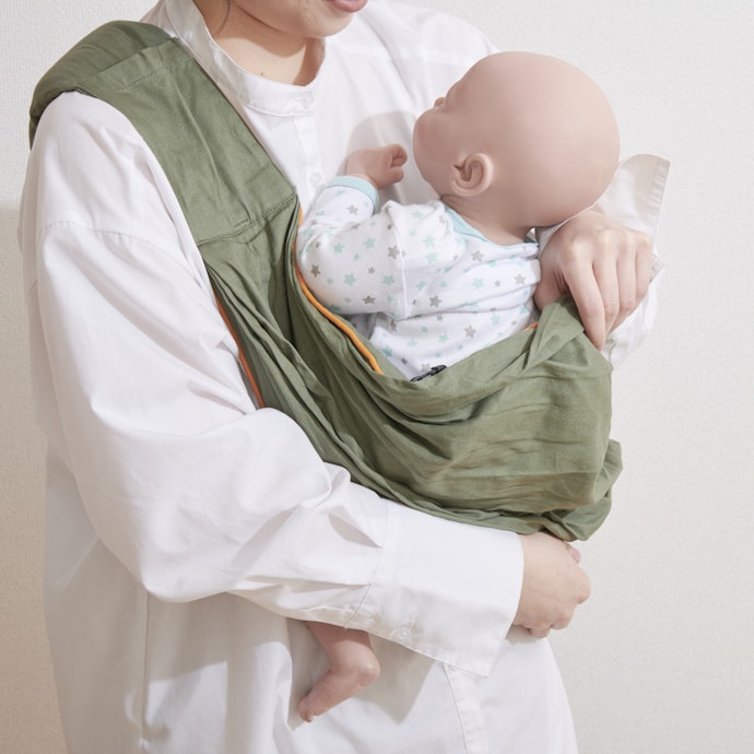 子どもをグラつかず抱けた。下ろしやすさは優秀