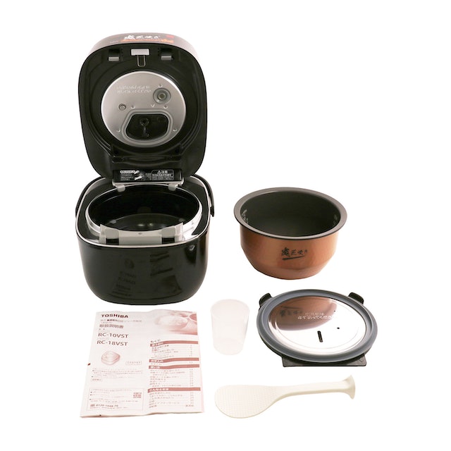 春色3カラー✧ RC-10VST IH炊飯器 匠炊き 5.5合炊き グランホワイト