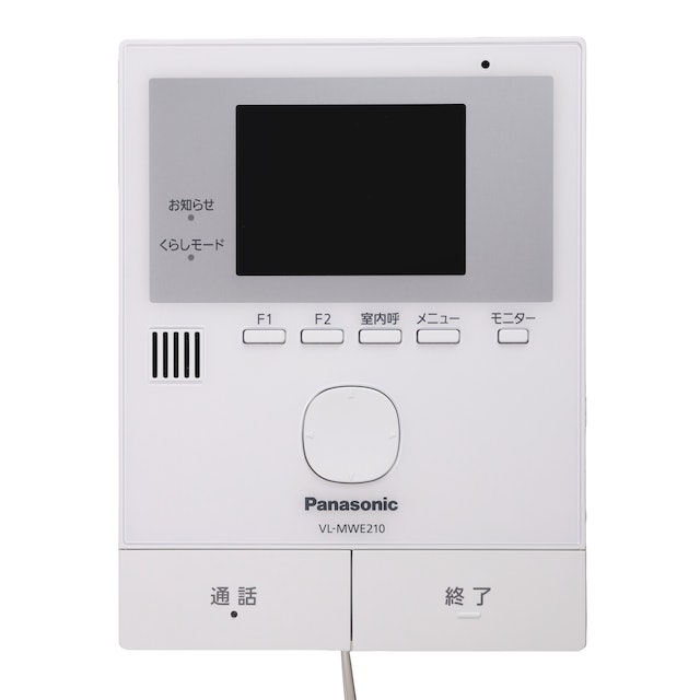 配線不要！Panasonic VL-SWE210KL インターホン Panasonic インターホン VL-SWE210KLA どこでもドアホン