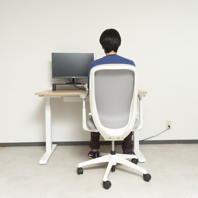 昇降時の揺れはほぼなく、安定感がある