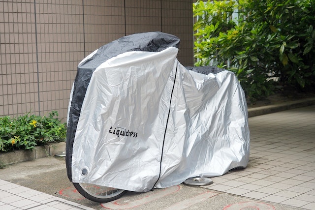 大きめロゴで前後がわかりやすい。固定具もシンプル