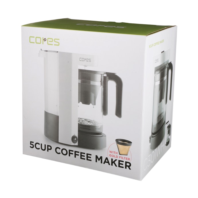 コーヒーメーカー コレスcores 5cup 新品未使用