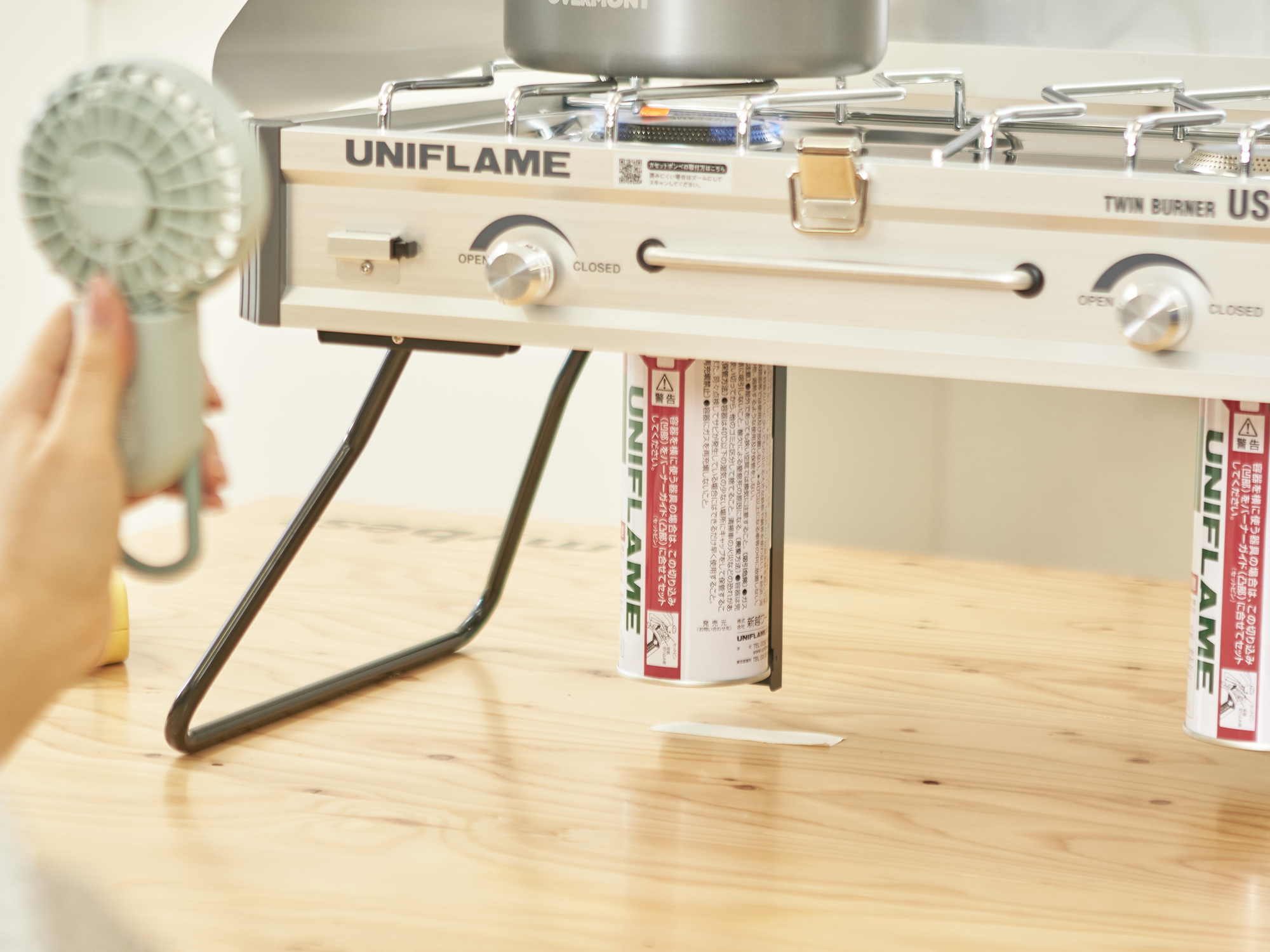 UNIFLAME ツインバーナー　送料無料 cranks_610305.jpg