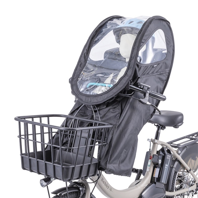 ノロッカ 自転車前乗せレインカバー(後付け) ノロッカ フロント 後付けシート用 レインカバーをレビュー