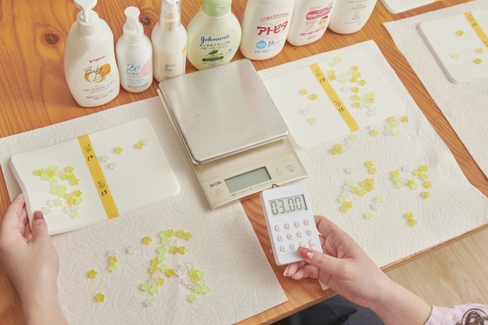 謳い文句どおりベタつきにくい。楽に着替えさせられる