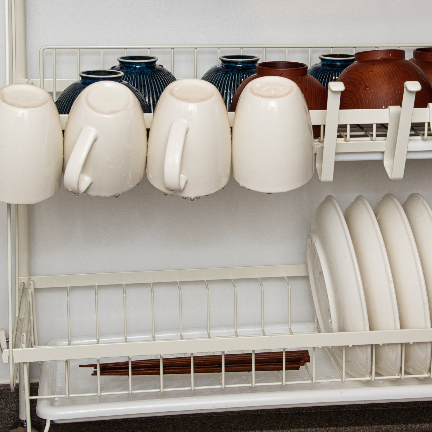 突っ張り水切りラック　3段タイプ　SRN-511 アール 突っ張り水切り3段ラック SRN-511をレビュー！クチコミ