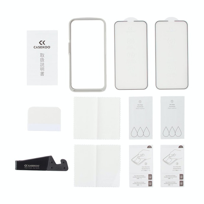 CASEKOO iPhone14 /iPhone13用・13Pro用ガラスフィルム 2枚 CASEKOO iPhone14 /iPhone13用・13Pro用ガラスフィルム 2枚