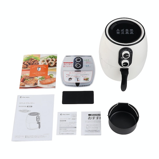 カラットフライヤ一 KRF－601WH ノンフライヤー ショップジャパン