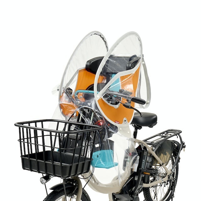 【新品•未開封】リトルキディーズ ver.3+ 自転車 フロントレインカバー リトルキディーズ あと付け前乗せレインカバー (ハンドル