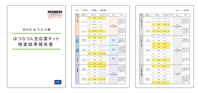 結果と詳細がわかれているため、パッと見て理解できる