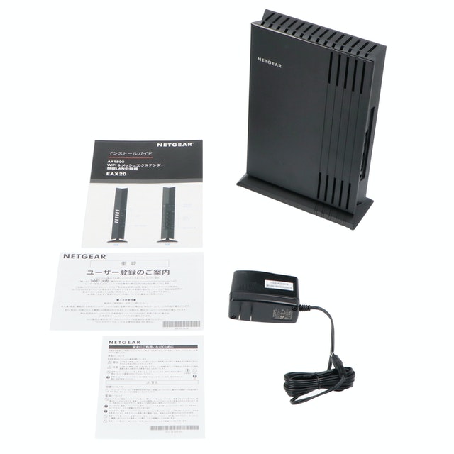 NETGEAR WiFi 6 メッシュエクステンダー AX1800をレビュー！クチコミ