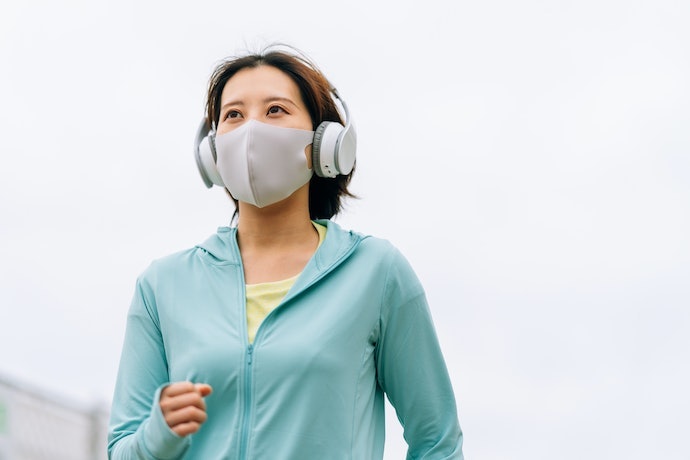 運動しても息苦しさを感じにくく、汗によるムレもそこまで気にならない