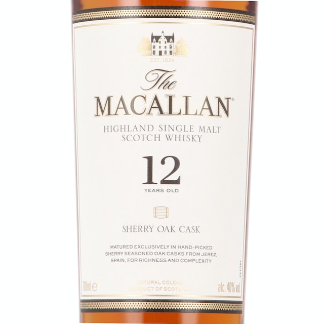 サントリー ザ・マッカラン シェリーオーク 12年をレビュー