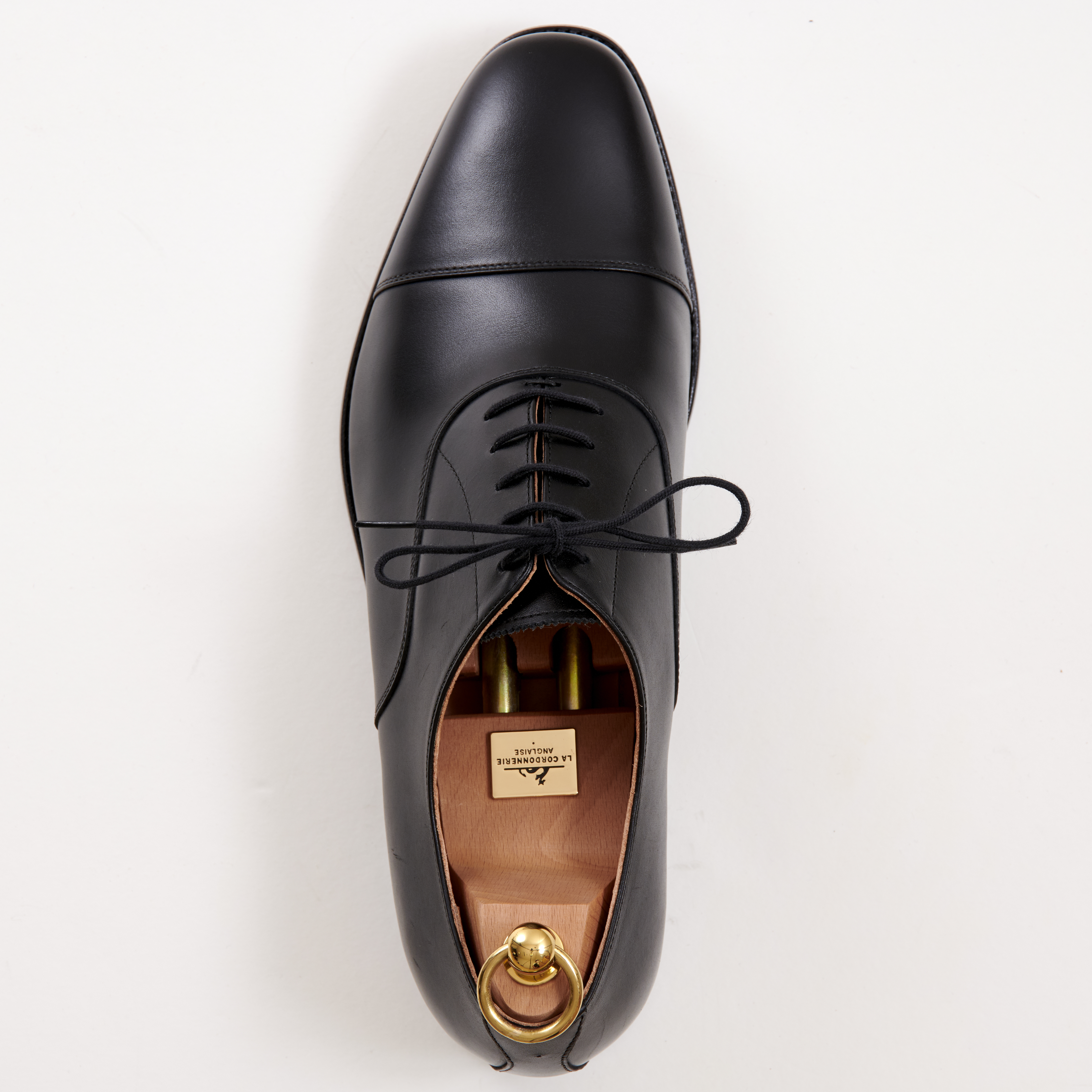 コルドヌリ アングレーズ ショートブーツ用シュートゥリー EM596E サイドスプリット ツインチューブ ワックス仕上げ 型崩れ防止 調 コルドヌリ アングレーズ ショートブーツ用シュートゥリー S ブーツ用