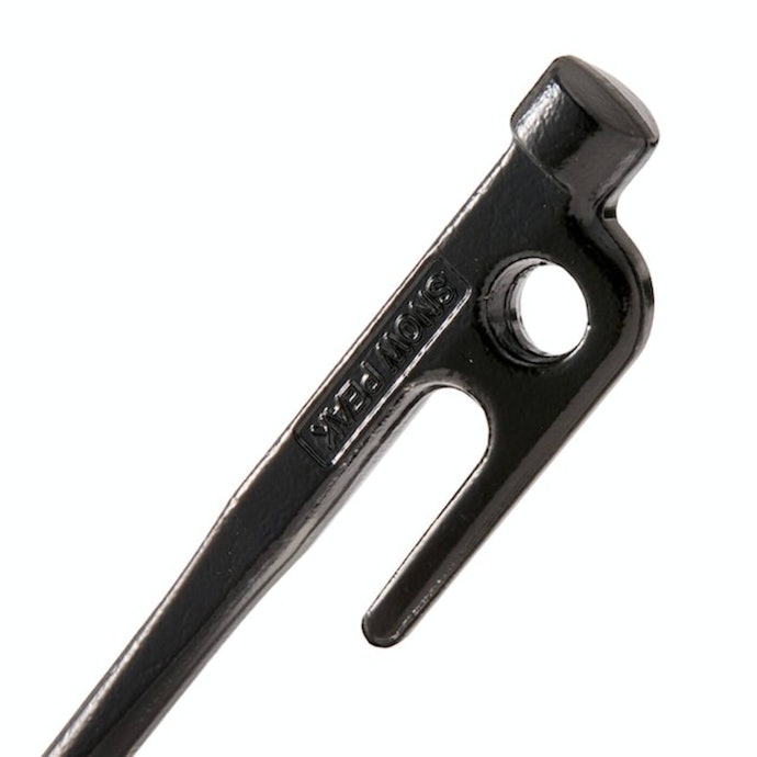 ハンマーフック用の穴とフックを装備。効率よく撤収作業を行える
