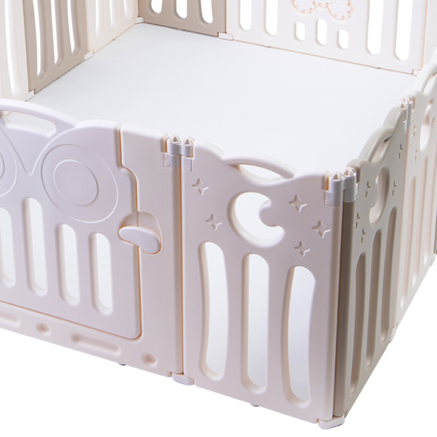 アイリスオーヤマ 折りたたみサークル ベビーアイランドDXを