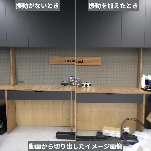 広角側の手ブレ補正は十分。安定した撮影が可能