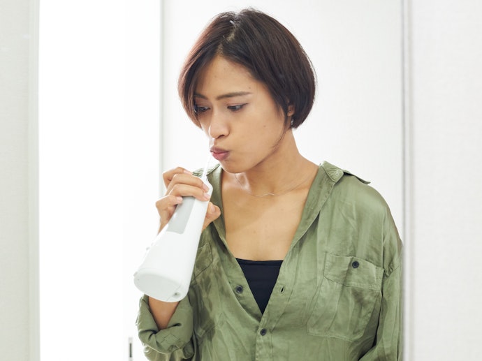 水圧を選べば痛みを感じにくい。ノズルがコンパクトで動かしやすいのも魅力