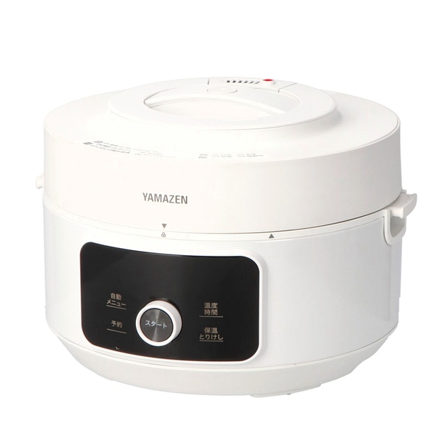 YAMAZEN ヤマゼン 圧力鍋 YPCC-M400 美品 山善 マイコン電気圧力鍋 YPCC-M400をレビュー！クチコミ・評判