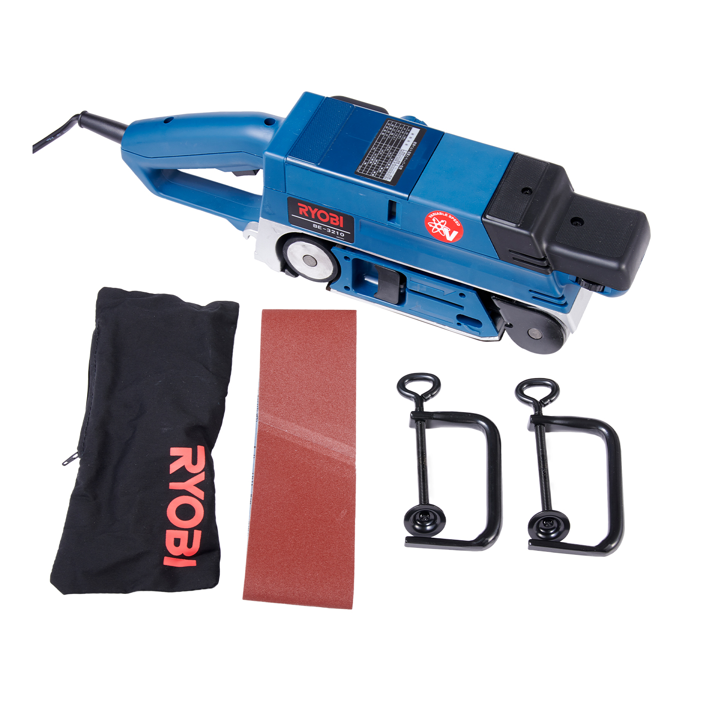 リョービ ベルトサンダ BE-3210 76×533mm 替えサンディングベルト付