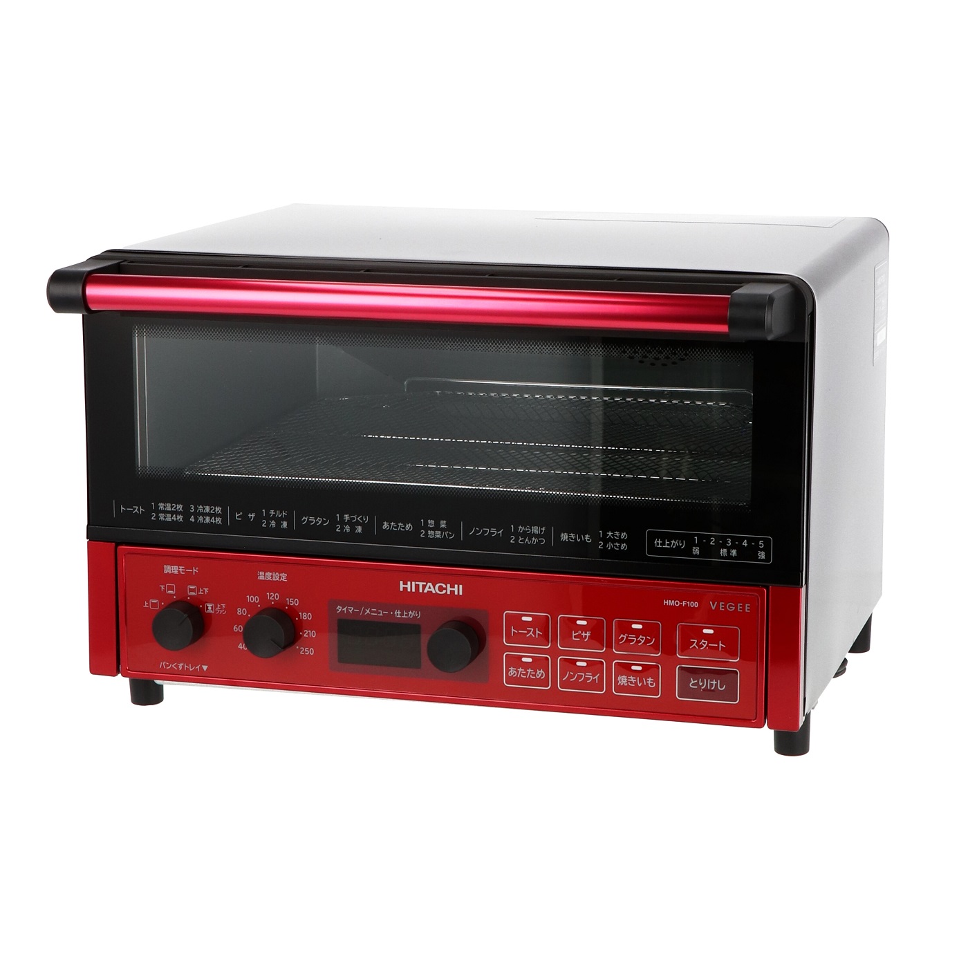 公式 HITACHI HMO-F100(W) 日立 コンベクションオーブントースター - 電子レンジ/オーブン - alrc.asia