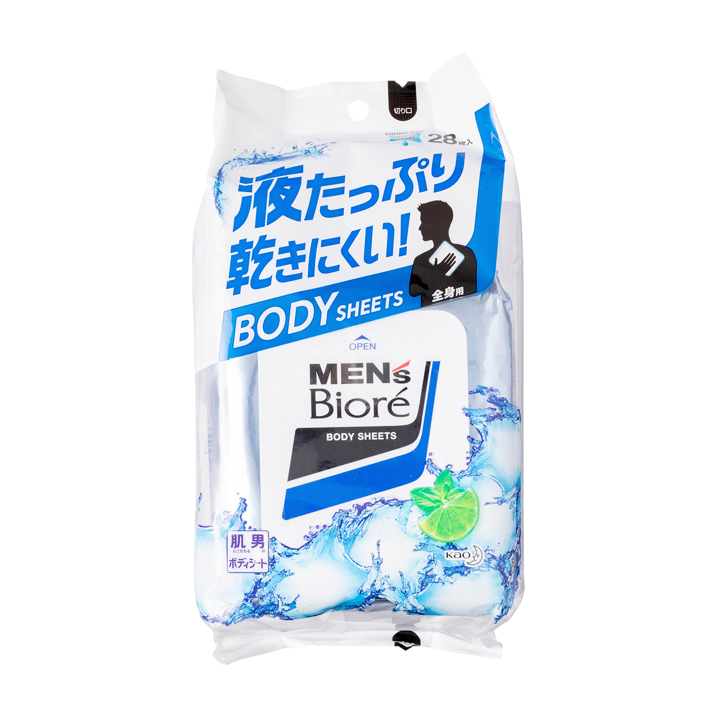 メンズビオレ ボディシート レギュラータイプ Mybest