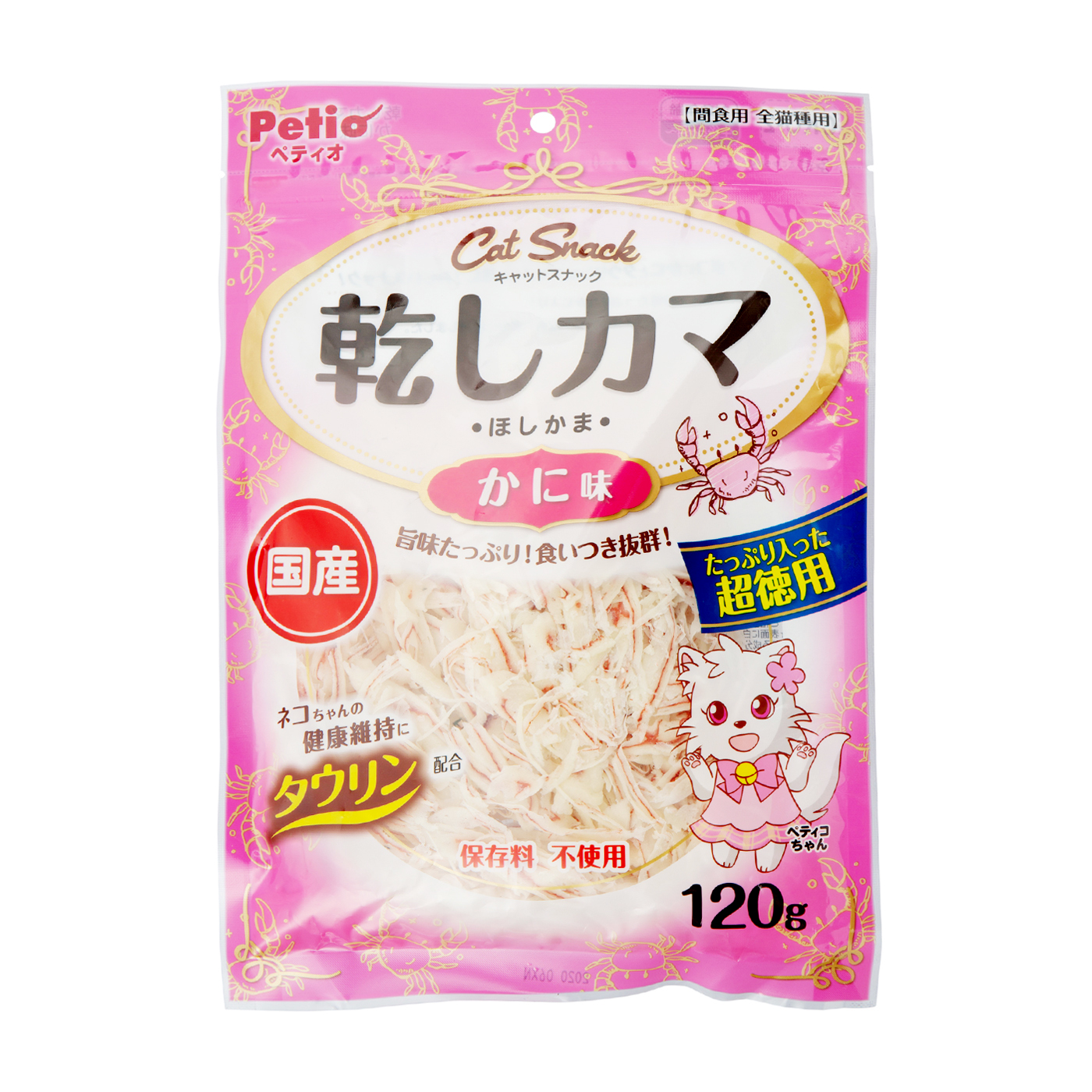 ペティオ キャットsnack 乾しカマ かに味を全27商品と比較 口コミや評判を実際に使ってレビューしました Mybest