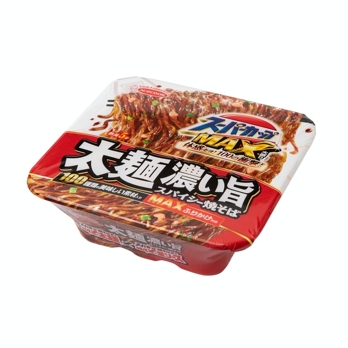 スーパーカップmax 太麺濃い旨スパイシー焼そばを他商品と比較 口コミや評判を実際に使ってレビューしました Mybest