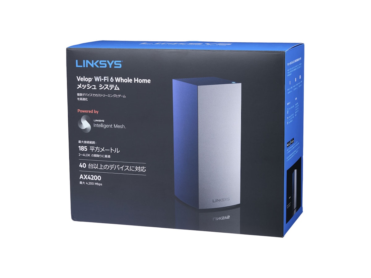 LINKSYS AX4200 Wi-Fi 6 トライバンドメッシュ ルーター LINKSYS AX4200 Wi-Fi 6 トライバンドメッシュ ルーター