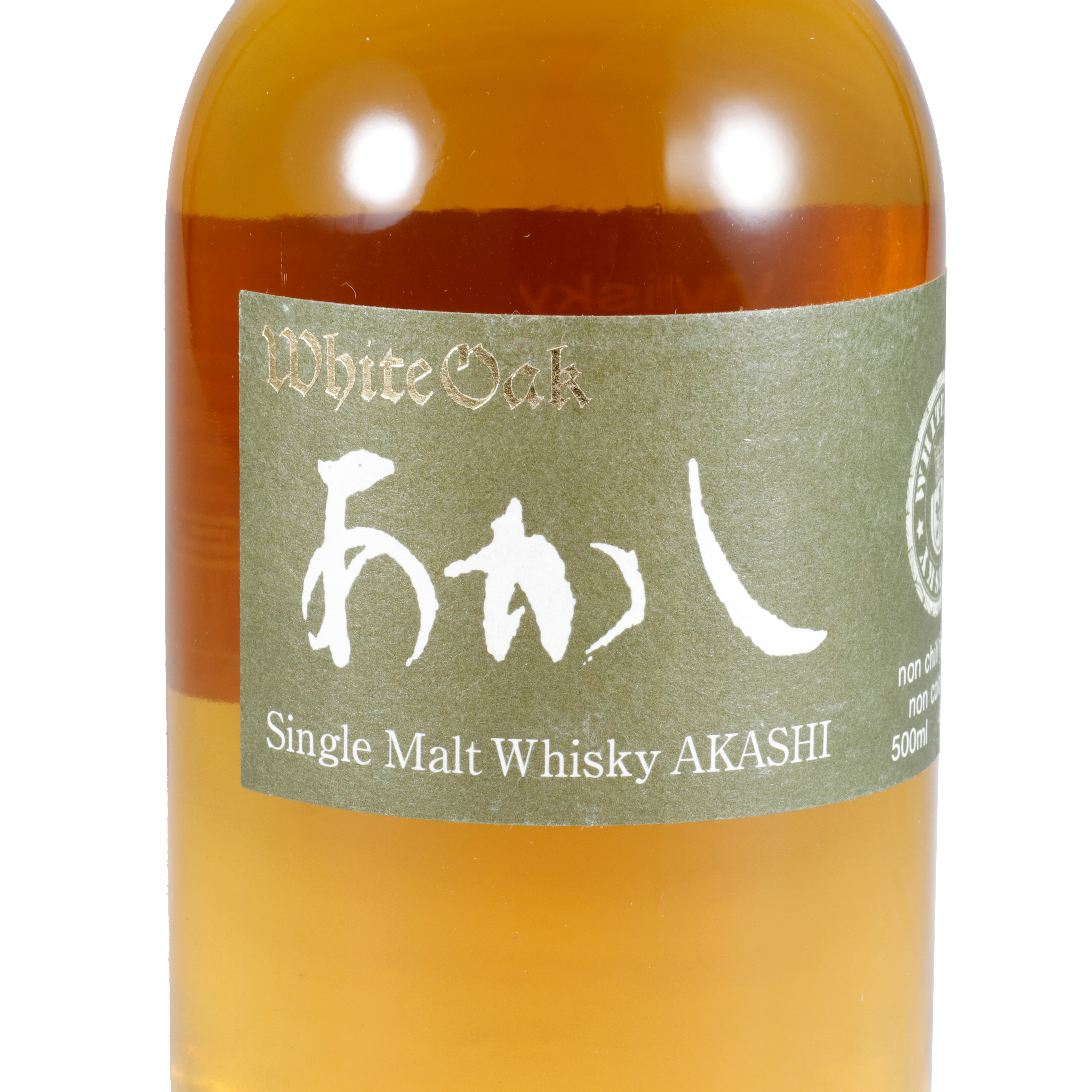 ホワイトオーク シングルモルトウイスキー あかし 500ml 3本 シングルモルト あかし ホワイトオーク 500ml | 国産ウイスキー