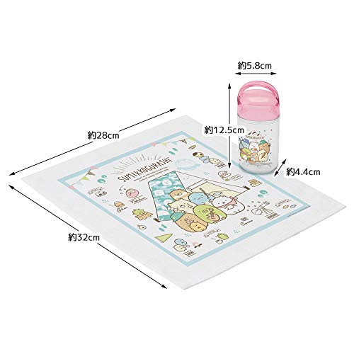 ケース付おしぼり すみっコぐらし かわうそとすみっコキャンプ 3