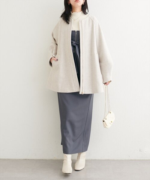osono 2WAYノーカラーコート 7
