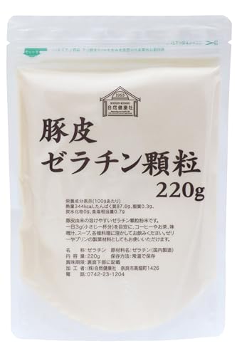  顆粒ゼラチン  1
