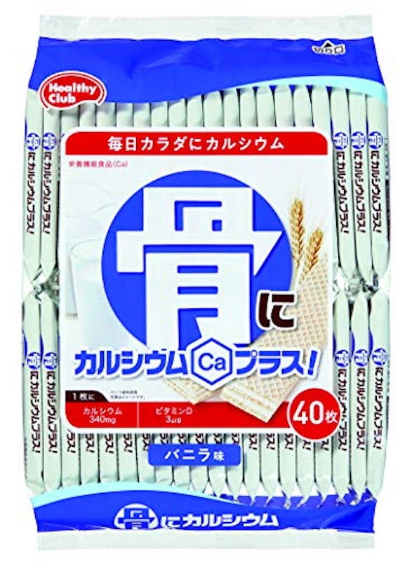 骨にカルシウムウエハース 1