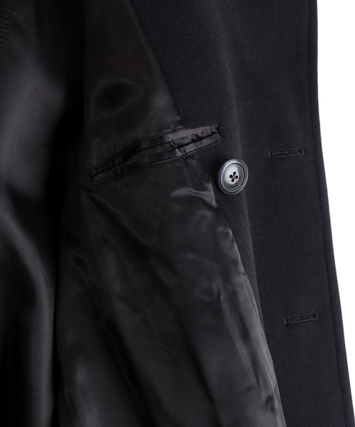 Wool Silk Cashmere Beaver Bridge Coat 7