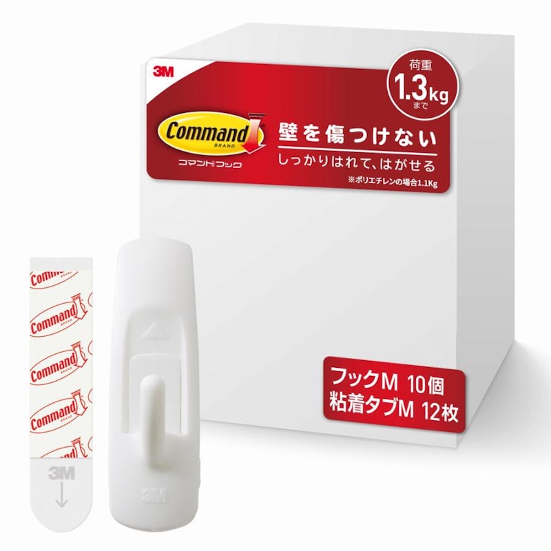 壁掛け粘着フック パック 1