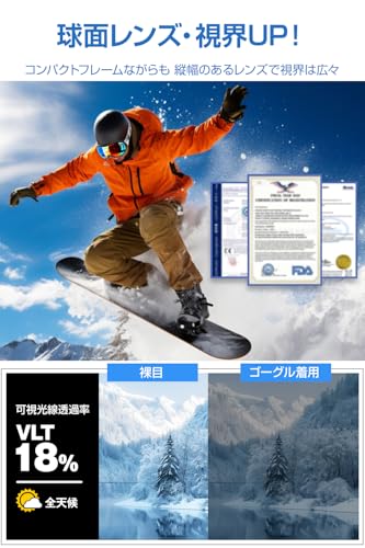 スキーゴーグル 3