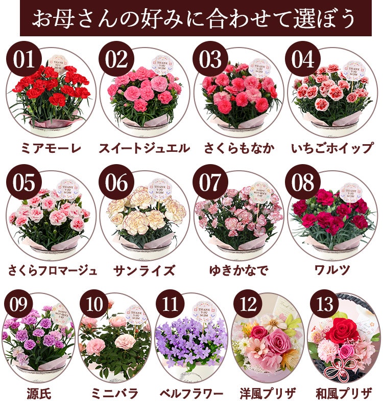 自由に選べる花&スイーツ 2